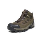 [CAMPLINE] Santiago Hiking Shoes (Dark Brown)– Unisex, Ultra-Lightweight, Waterproof, with Ankle Protection for Enhanced Safety, Made in Korea